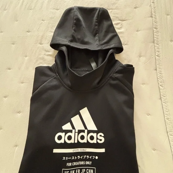 Adidas Black Hoodie Adidas  Men's Game and Go Pullover Hoodie size M - Picture 6 of 15